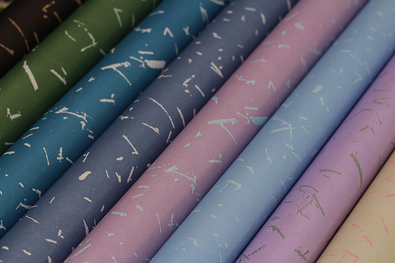 Design with mixed pattern of thick blue original paper kraft paper logo wrapping paper gift paper Design with mixed pattern of thick blue original paper kraft paper logo wrapping paper gift paper