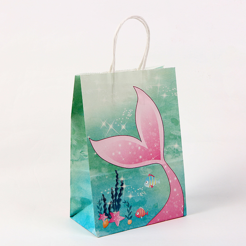 Kraft Paper Party Marine Series Gift Packaging Bag Wholesale Kraft Paper Party Marine Series Gift Packaging Bag Wholesale