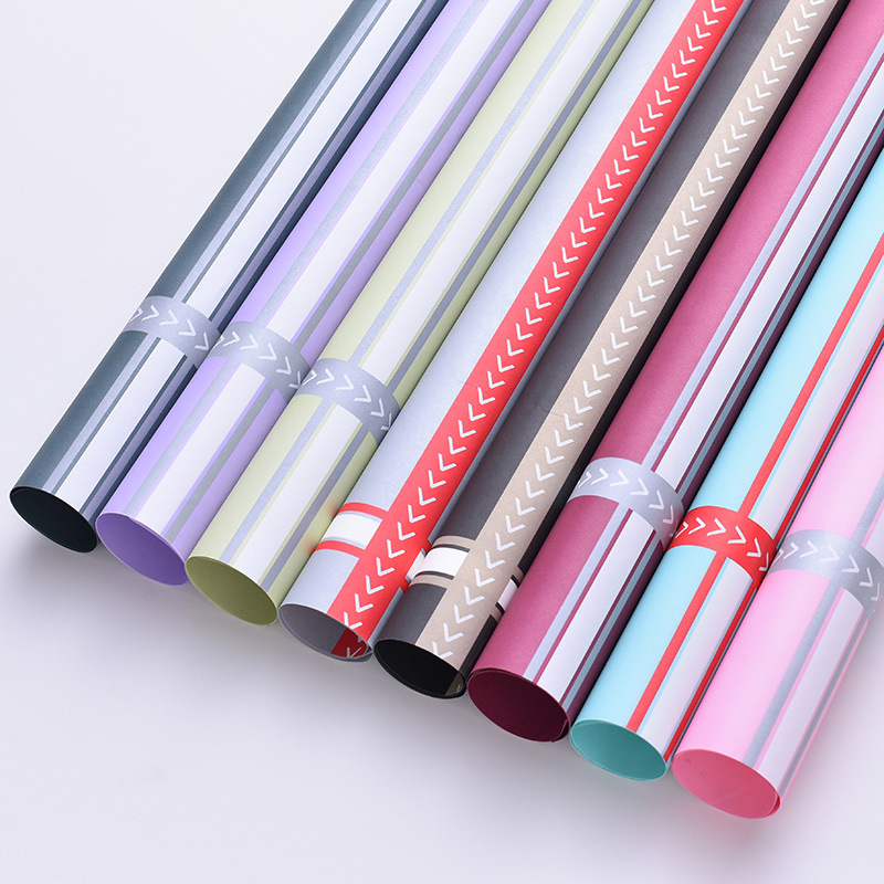Shunqing new Bruce flower wrapping paper medium thick kraft paper bouquet gift wrapping paper wholesale