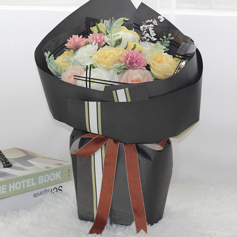 Shunqing new Bruce flower wrapping paper medium thick kraft paper bouquet gift wrapping paper wholesale Shunqing new Bruce flower wrapping paper medium thick kraft paper bouquet gift wrapping paper wholesale