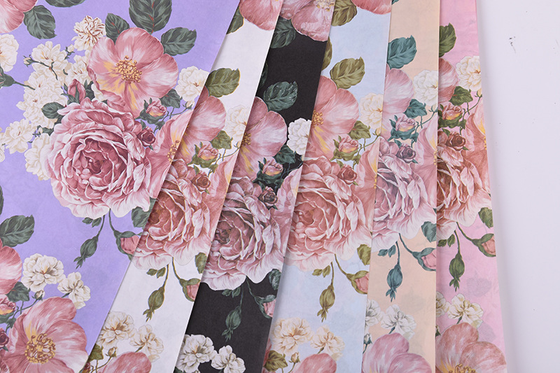 Flower paper kraft paper bouquet paper gift paper Flower art material Flower paper kraft paper bouquet paper gift paper Flower art material