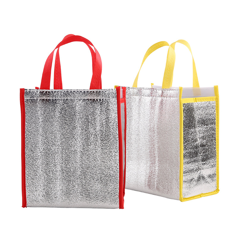 thermal insulation bag spot add high thick aluminum foil bag takeaway package heat insulation and cold preservation bag