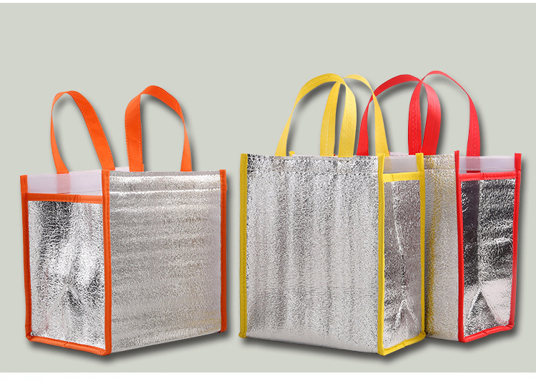 thermal insulation bag spot add high thick aluminum foil bag takeaway package heat insulation and cold preservation bag