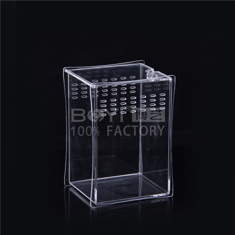 Customized processing plexiglass products transparent household crafts display box acrylic box pet box