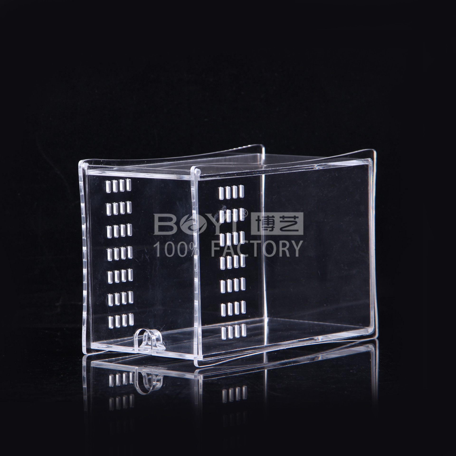 Customized processing plexiglass products transparent household crafts display box acrylic box pet box Customized processing plexiglass products transparent household crafts display box acrylic box pet box
