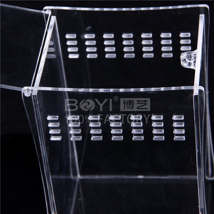 Customized processing plexiglass products transparent household crafts display box acrylic box pet box Customized processing plexiglass products transparent household crafts display box acrylic box pet box