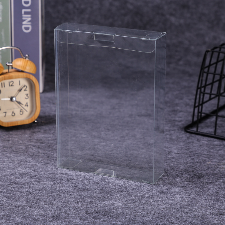 Factory Supply Transparent PVC Packing Box Multiple Sizes Extra Thick Transparent Plastic Pet Box Custom Logo