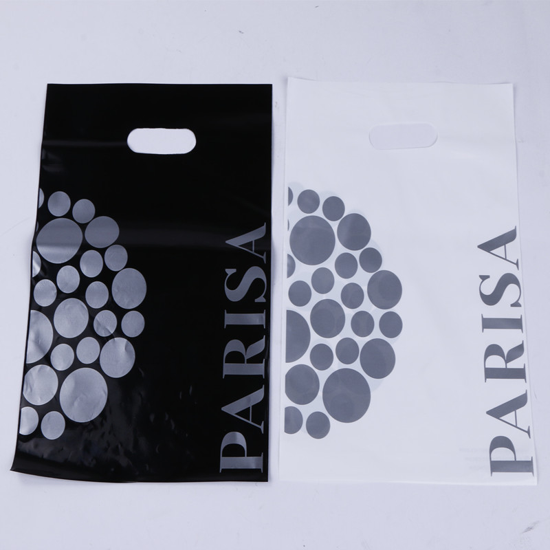Plastic Bag Customized Supermarket Shopping Take out Take Away Handbag Packaging Gift Fruit Food Bag Customized Logo
