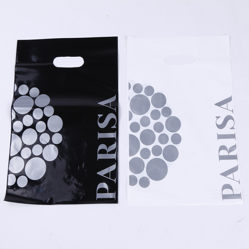 Plastic Bag Customized Supermarket Shopping Take out Take Away Handbag Packaging Gift Fruit Food Bag Customized Logo