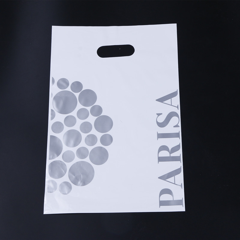 Plastic Bag Customized Supermarket Shopping Take out Take Away Handbag Packaging Gift Fruit Food Bag Customized Logo