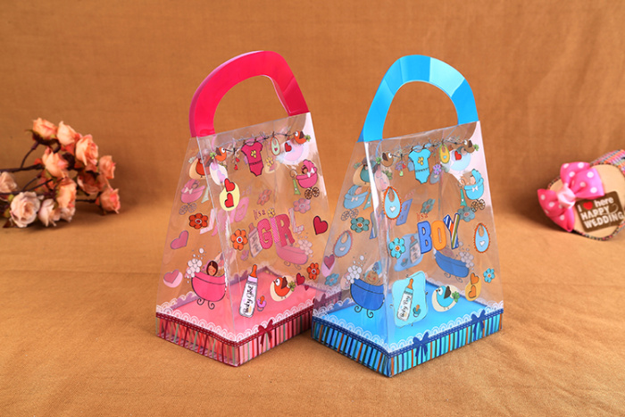Box production custom PVC plastic box transparent PET box candy box
