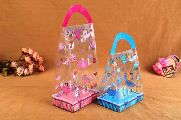 Box production custom PVC plastic box transparent PET box candy box