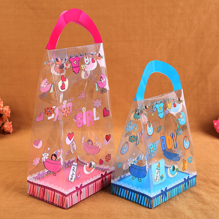 Box production custom PVC plastic box transparent PET box candy box