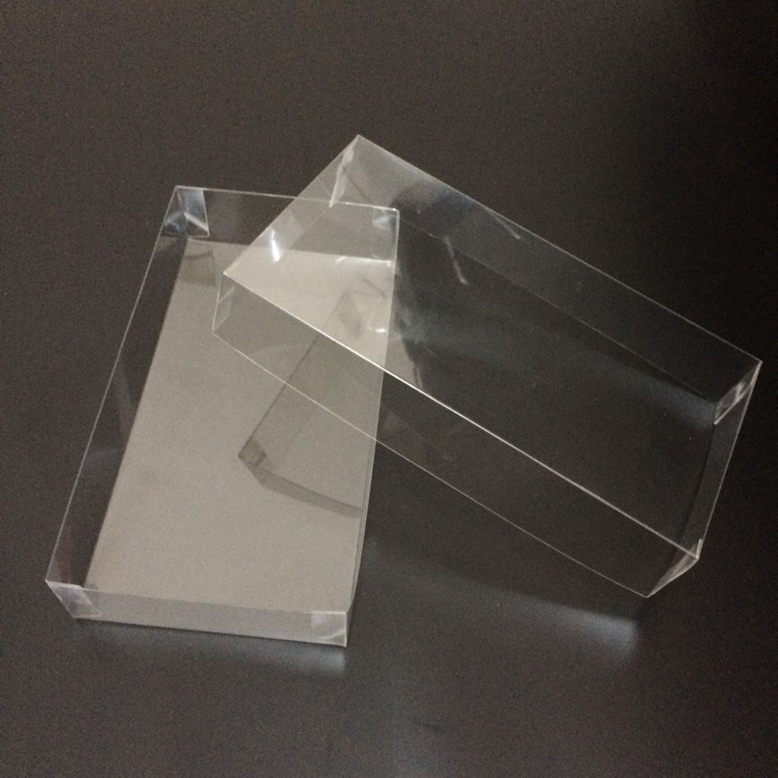 Tiandi cover transparent PET box top and bottom cover PET packaging box