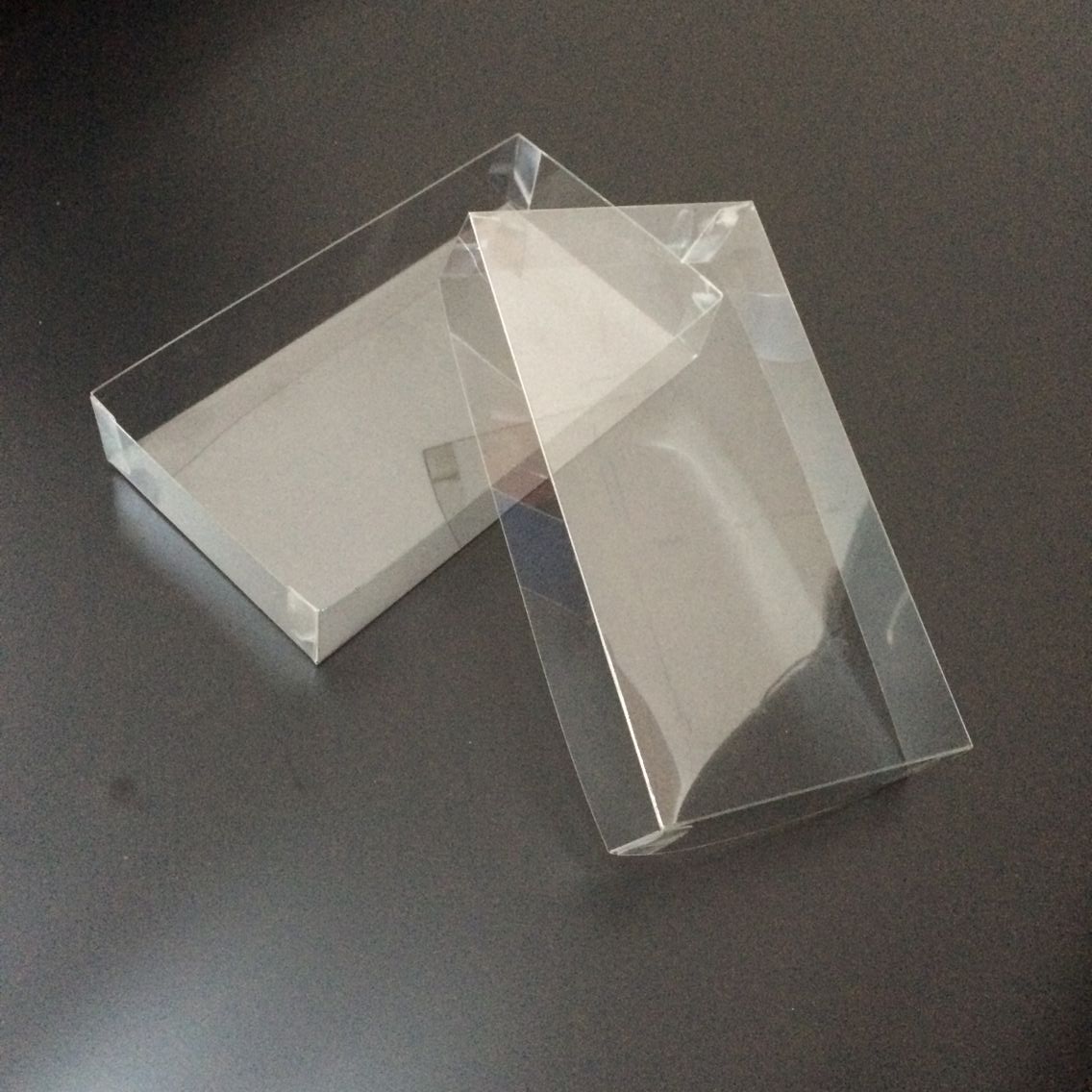 Tiandi cover transparent PET box top and bottom cover PET packaging box