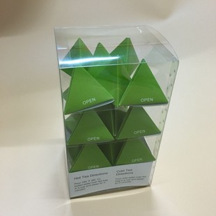 Tiandi cover transparent PET box top and bottom cover PET packaging box