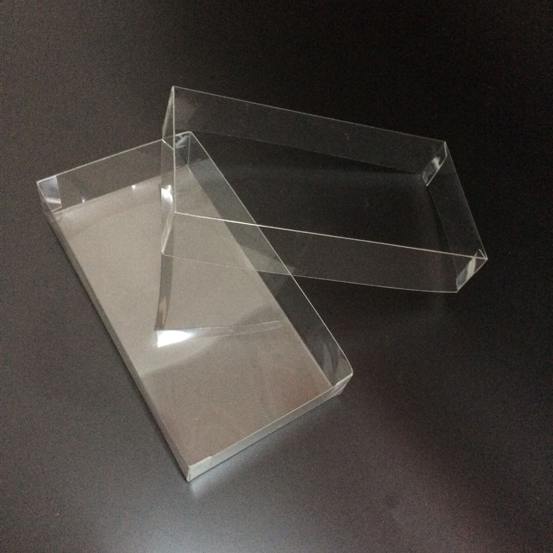 Tiandi cover transparent PET box top and bottom cover PET packaging box