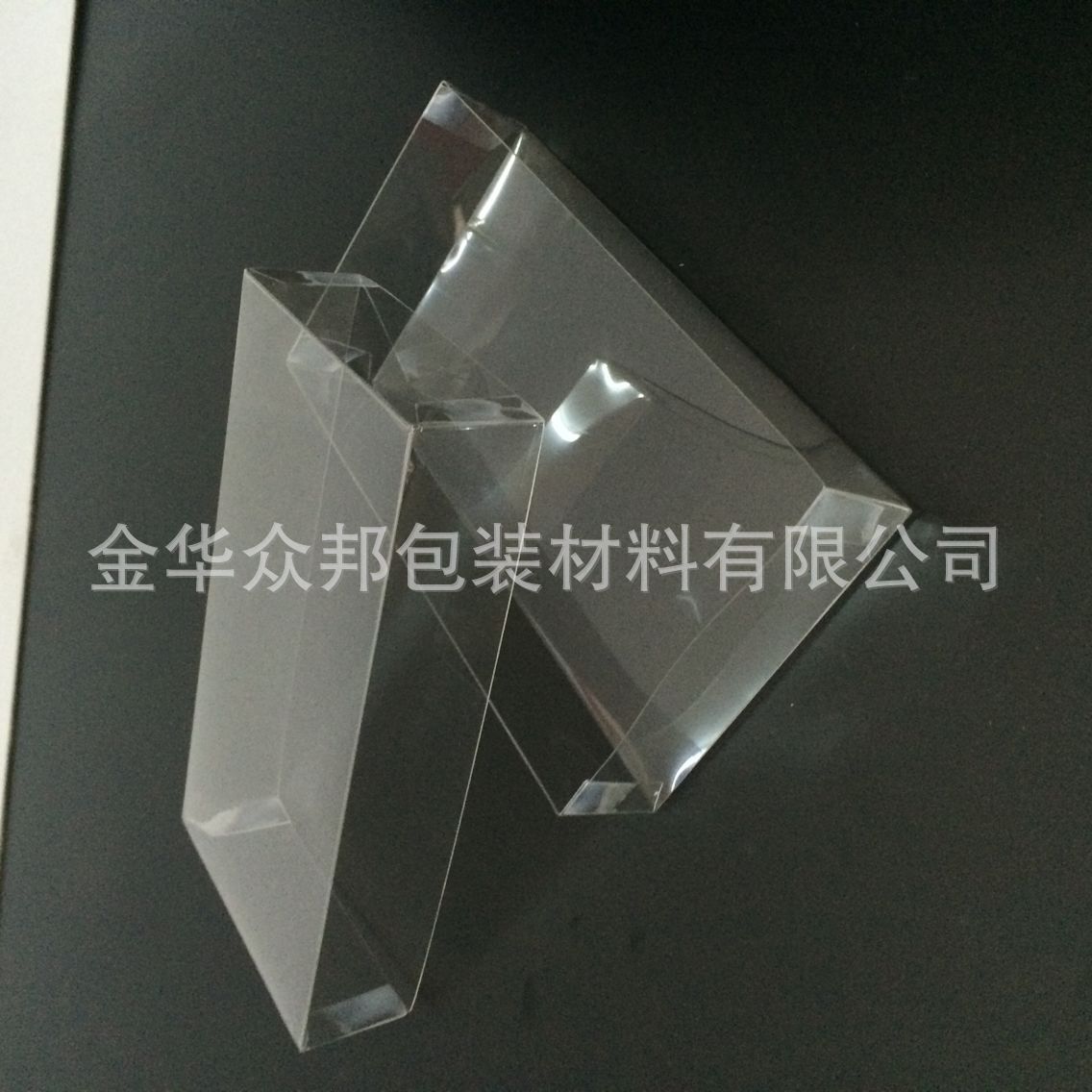 Tiandi cover transparent PET box top and bottom cover PET packaging box