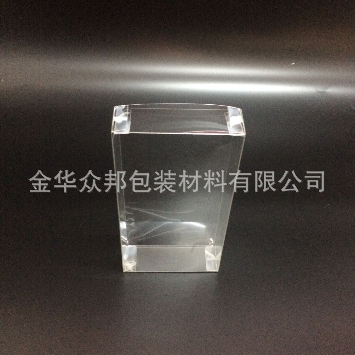 Tiandi cover transparent PET box top and bottom cover PET packaging box