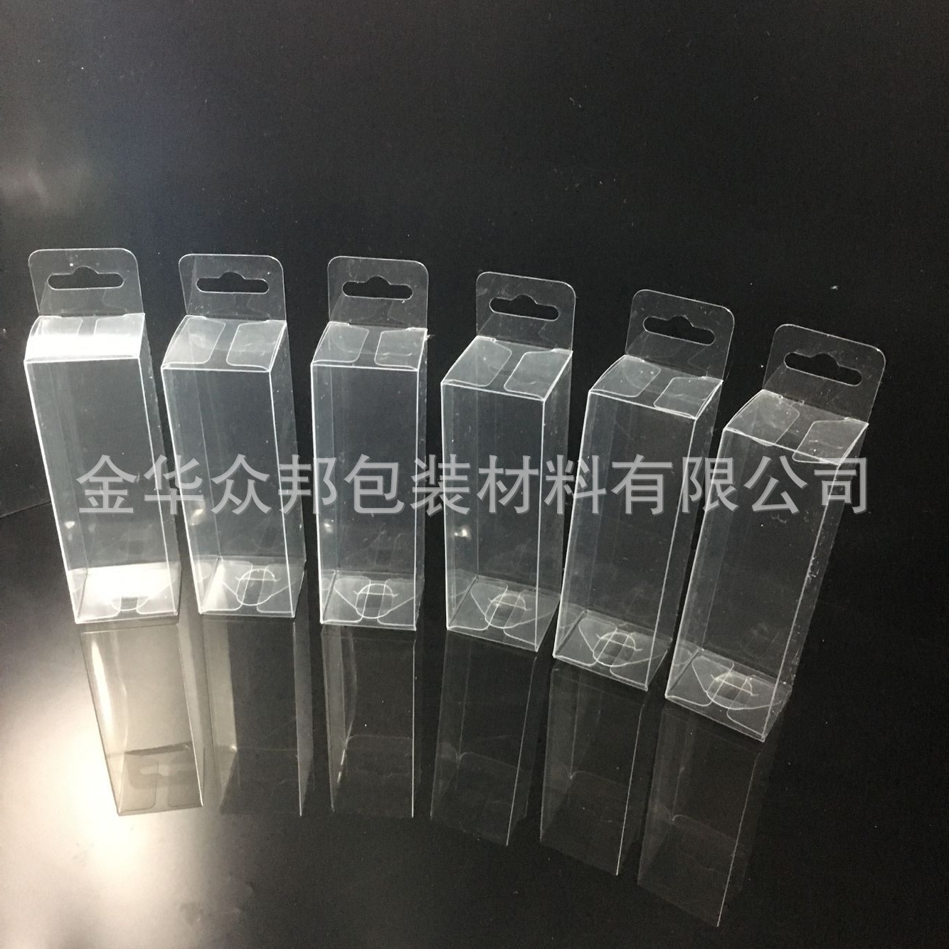 Transparent pet packaging box folding box cloth doll packaging box pet box custom