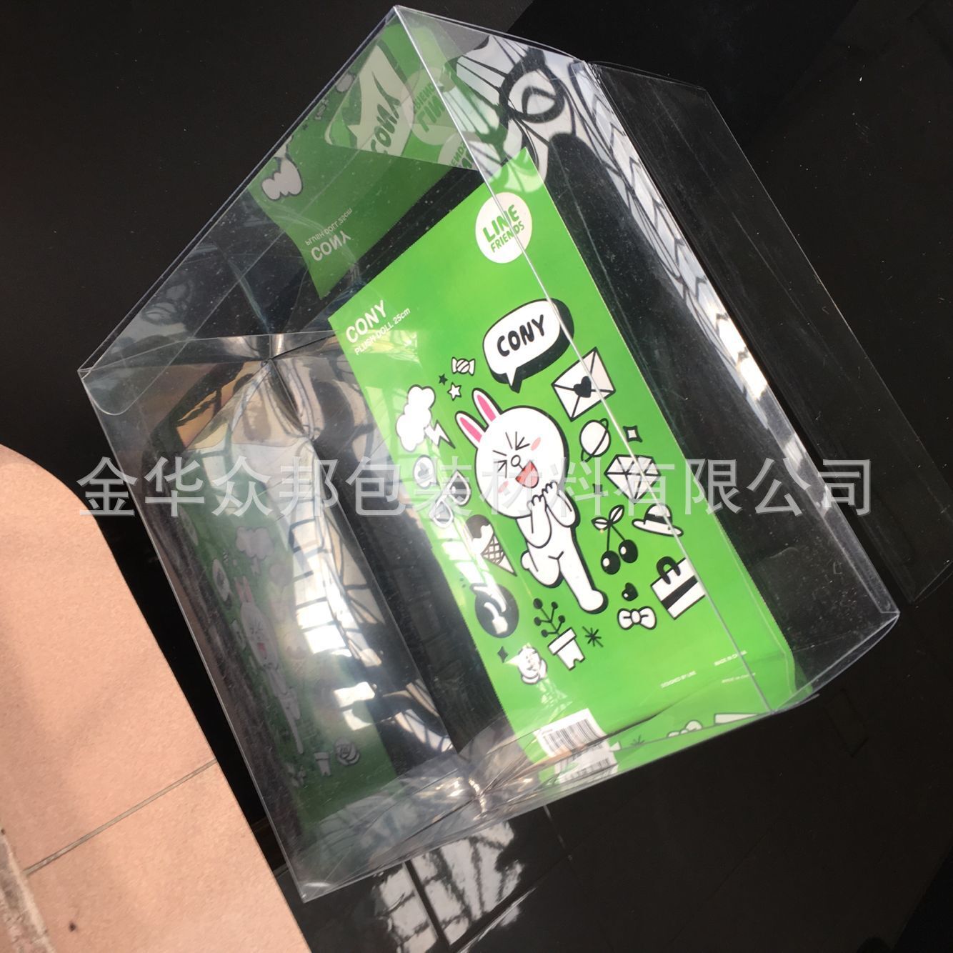 Transparent pet box folding box pet gift box set box customized Transparent pet box folding box pet gift box set box customized