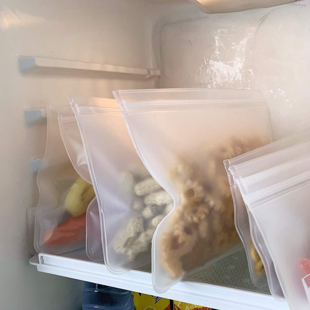 The Spot translucent frosted PEVA food plastic bag in refrigerator food storage plastic bag sealed the food bag