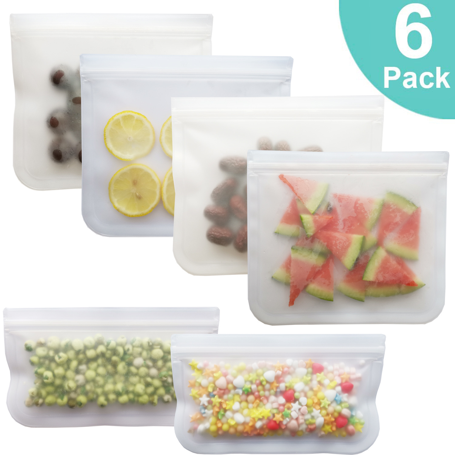 The Spot translucent frosted PEVA food plastic bag in refrigerator food storage plastic bag sealed the food bag