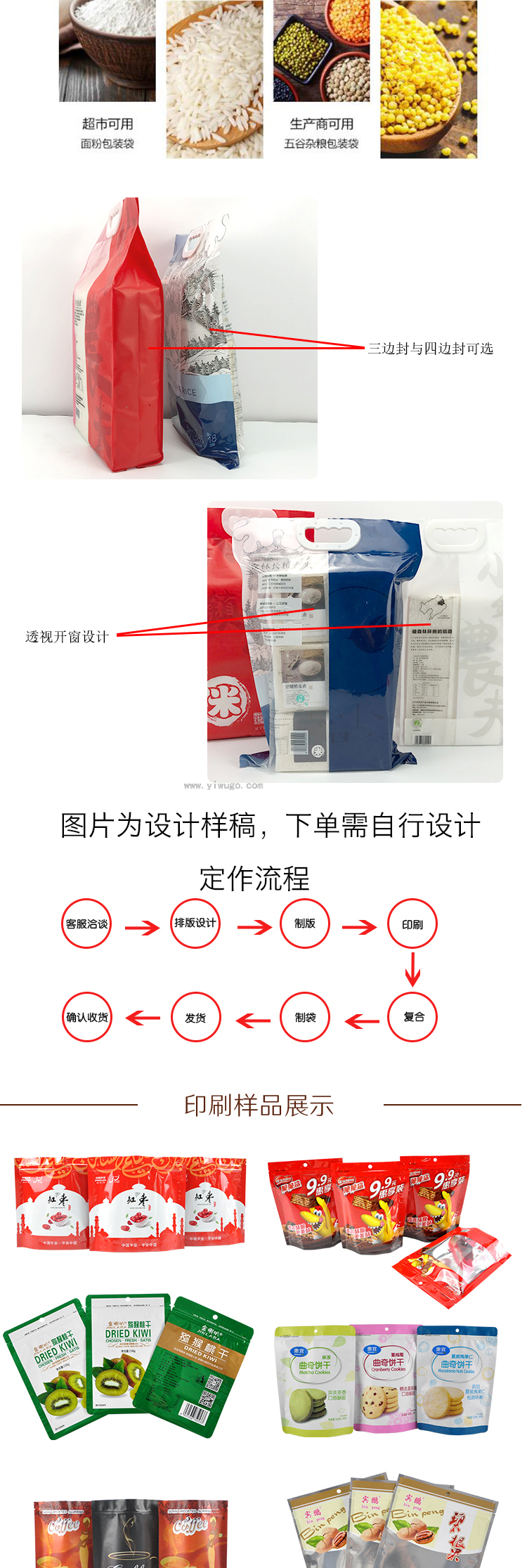Food Bag Rice Vacuum Packaging Bag 2.5kg Plastic Portable Laminating Color Printing Inner Bag Cotton Paper Customized Food Bag Rice Vacuum Packaging Bag 2.5kg Plastic Portable Laminating Color Printing Inner Bag Cotton Paper Customized