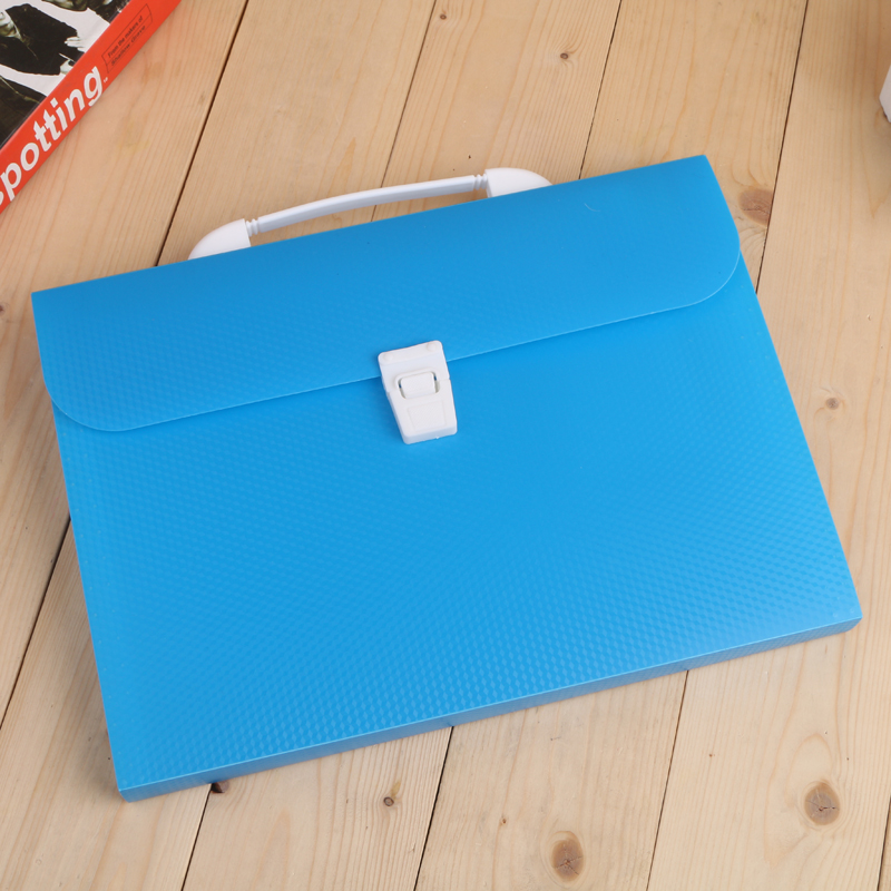 Colorful portable 13 case organ bag multi-layer inset folder student female examination paper bag storage bag food bag