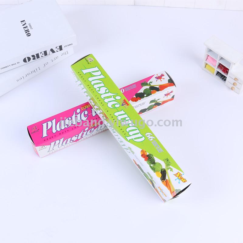 Disposable household plastic wrap high temperature resistant food bag large roll 