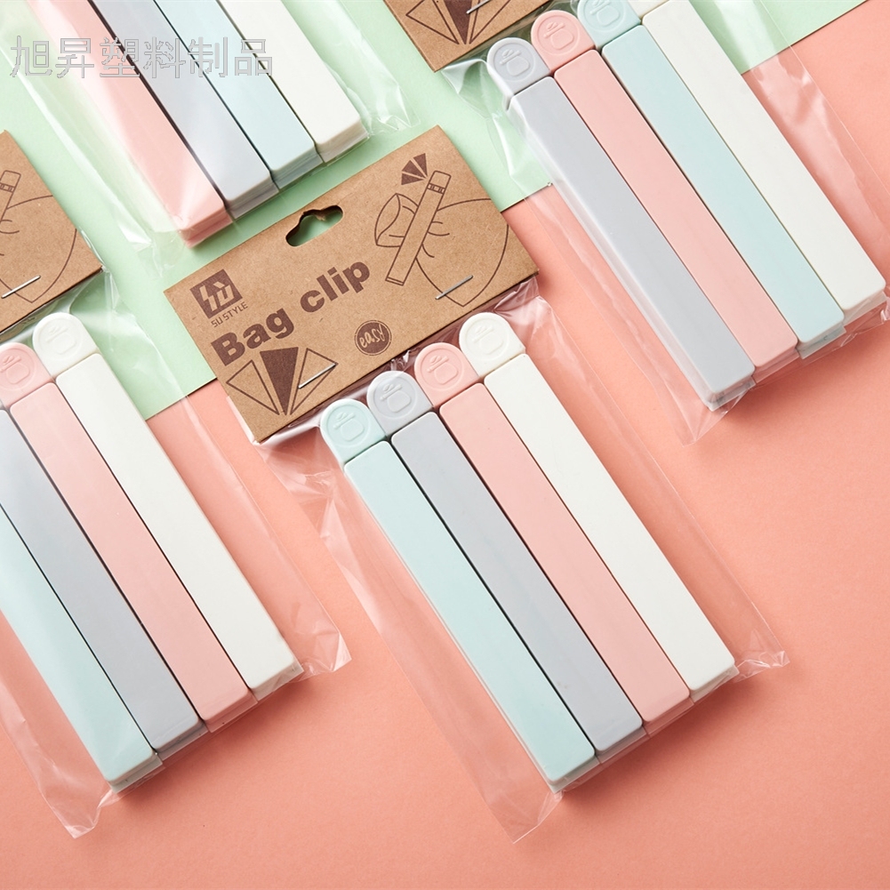 Plastic Sealing Clamp Tea Sealing Clip Gift Snack Food Bag Sealing Clip Gift Customization/Logo Making