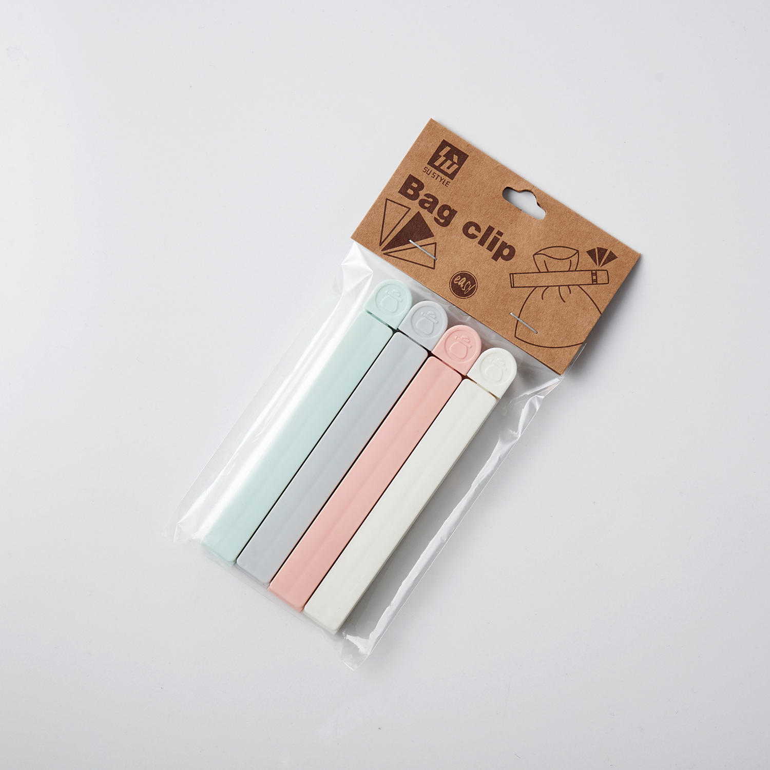 Plastic Sealing Clamp Tea Sealing Clip Gift Snack Food Bag Sealing Clip Gift Customization/Logo Making