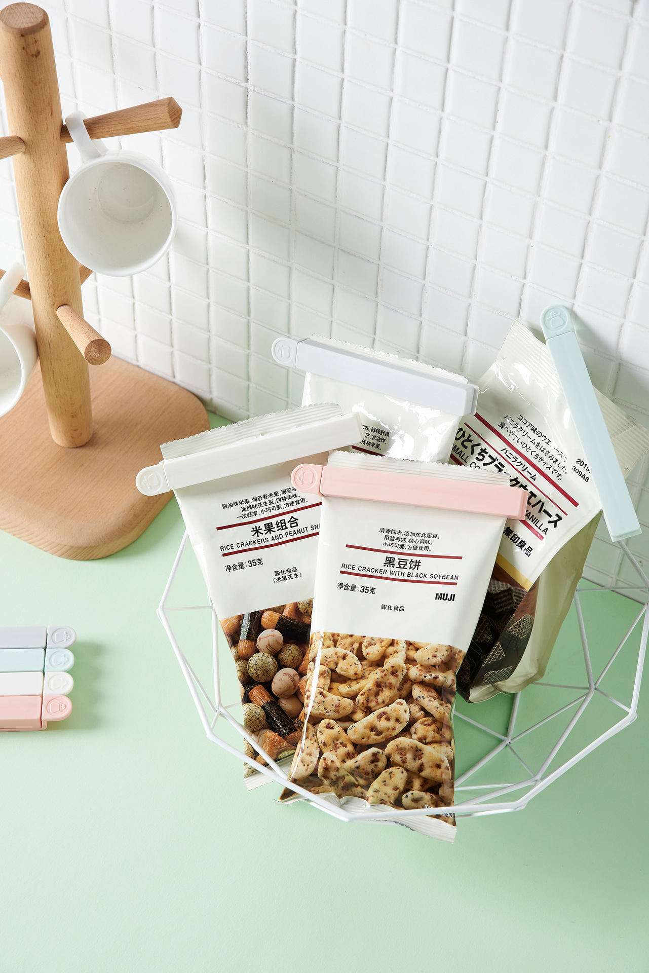 Plastic Sealing Clamp Tea Sealing Clip Gift Snack Food Bag Sealing Clip Gift Customization/Logo Making
