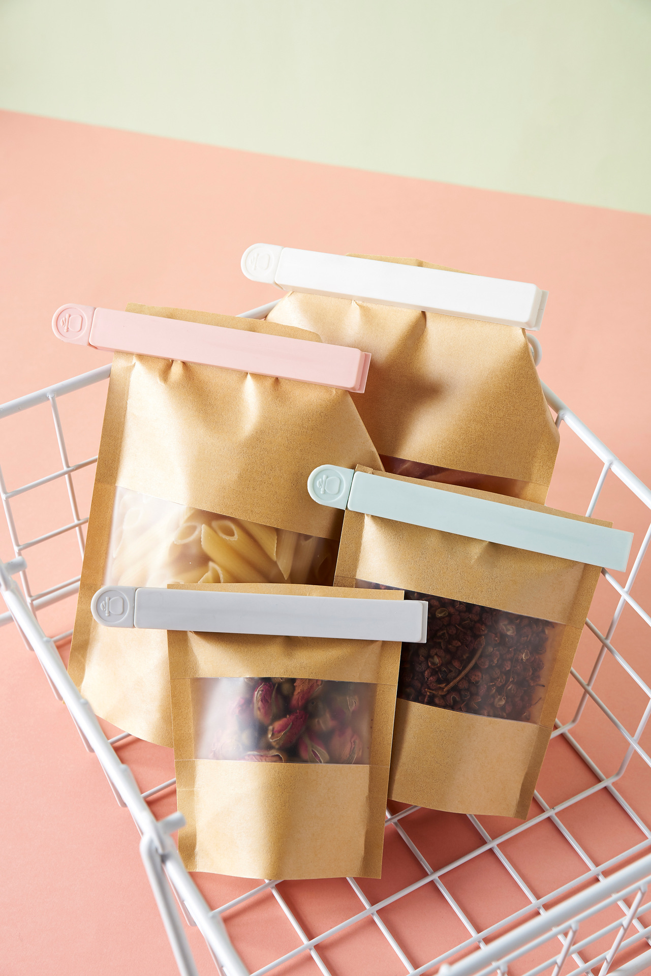 Plastic Sealing Clamp Tea Sealing Clip Gift Snack Food Bag Sealing Clip Gift Customization/Logo Making
