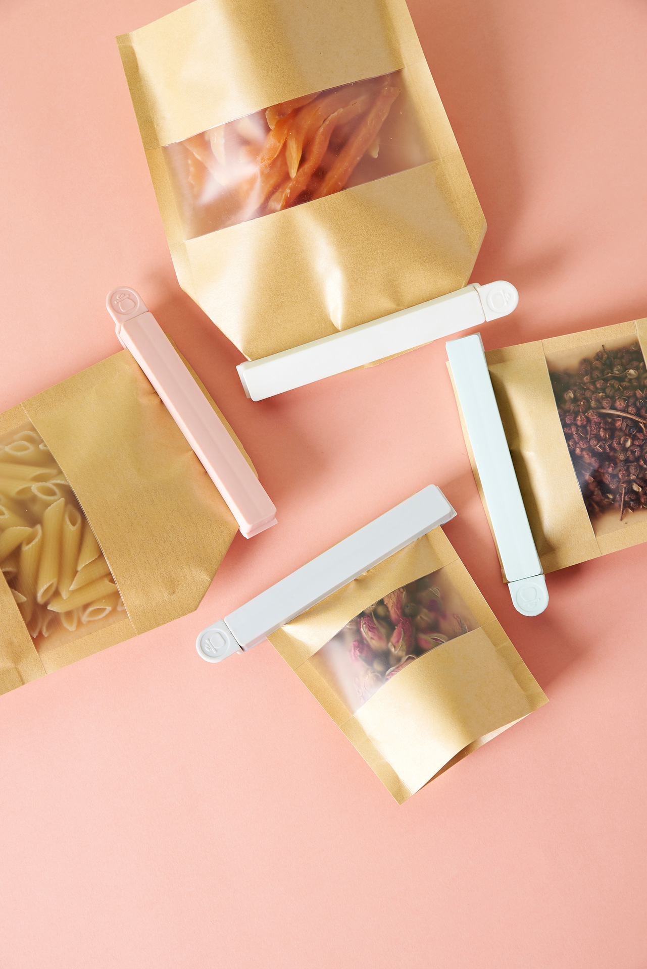 Plastic Sealing Clamp Tea Sealing Clip Gift Snack Food Bag Sealing Clip Gift Customization/Logo Making
