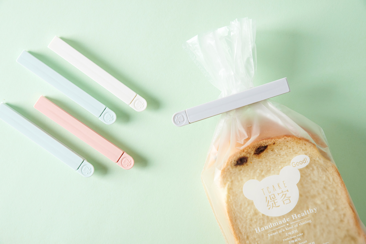 Plastic Sealing Clamp Tea Sealing Clip Gift Snack Food Bag Sealing Clip Gift Customization/Logo Making