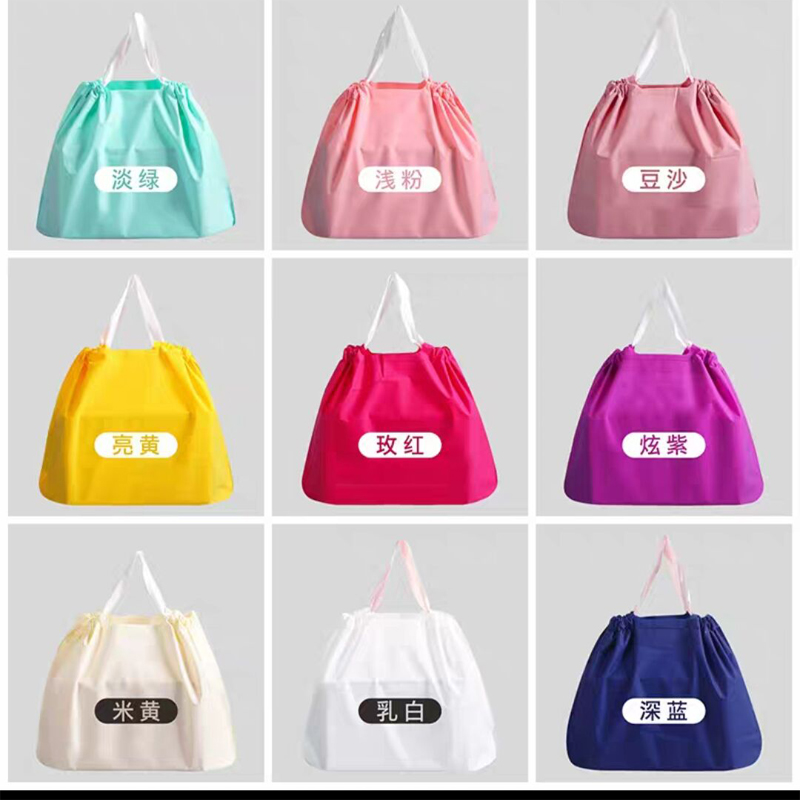 Manufacturers direct drawstring plastic receiving bags, fast food bag