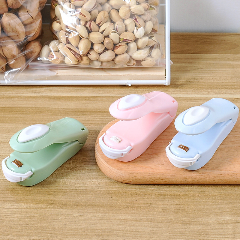 Hand Press mini sealer Portable Heat sealer Secret sealer Food bag sealer Snack bag Plastic Sealer