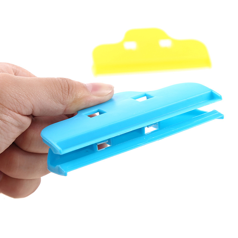 Large plastic food seal clamps the food bag snacks clip moistureproof preservation sealer plastic bag sealer