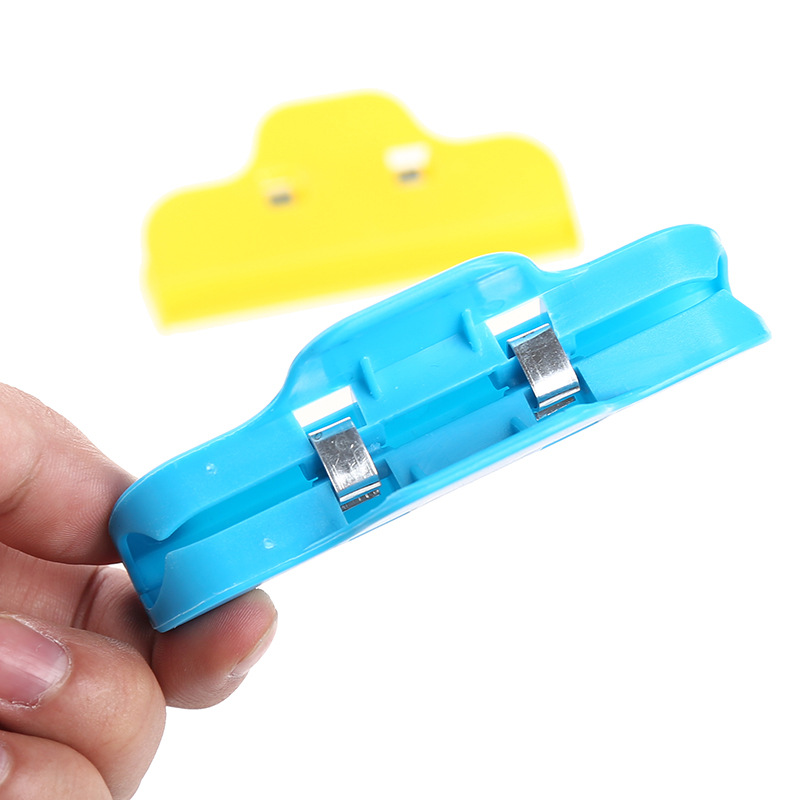 Large plastic food seal clamps the food bag snacks clip moistureproof preservation sealer plastic bag sealer