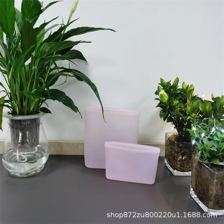 Factory spot silicone plastic bag silicone self - sealed storage bag refrigerator food bag silicone food storage bag Factory spot silicone plastic bag silicone self - sealed storage bag refrigerator food bag silicone food storage bag