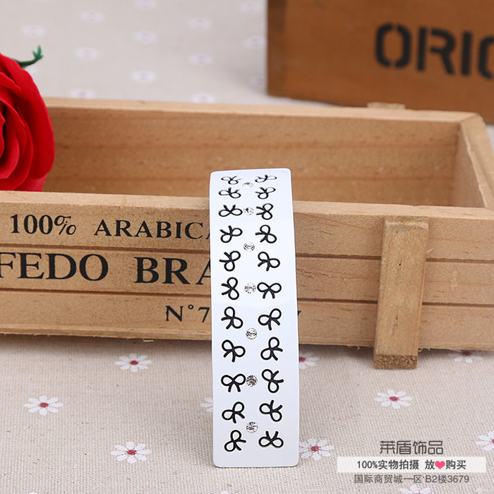 Acrylic hairpin spring clip hair clip clip card top female diamond Masson