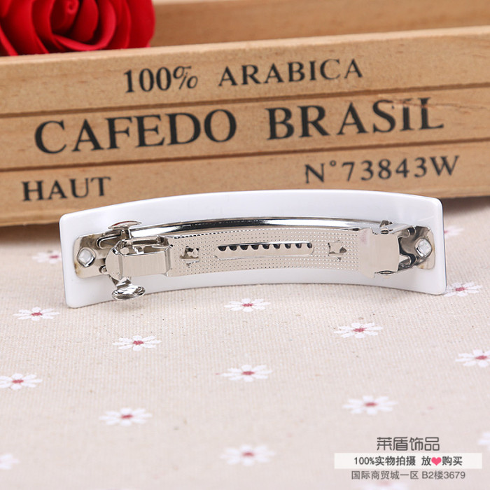 Acrylic hairpin spring clip hair clip clip card top female diamond Masson