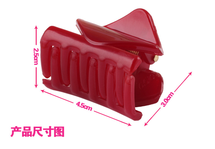 The Korean version of the diamond hairpin hair clip Liu Haijia catch top clamp side clamping card clip