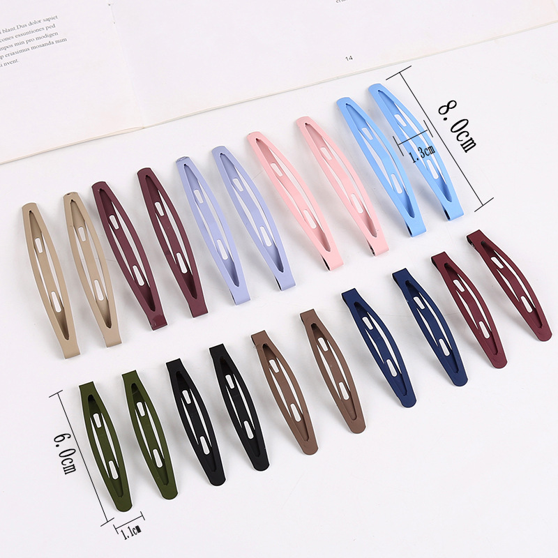 Korean Adult BB Clip Internet Influencer Hair Clip Hairpin Hair Ornaments Bangs Clip Women&#039;s Card BB Clip 2 Yuan Store Wholesale
