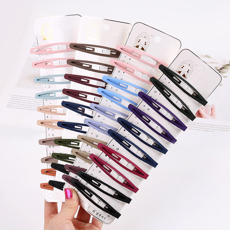Korean Adult BB Clip Internet Influencer Hair Clip Hairpin Hair Ornaments Bangs Clip Women&#039;s Card BB Clip 2 Yuan Store Wholesale