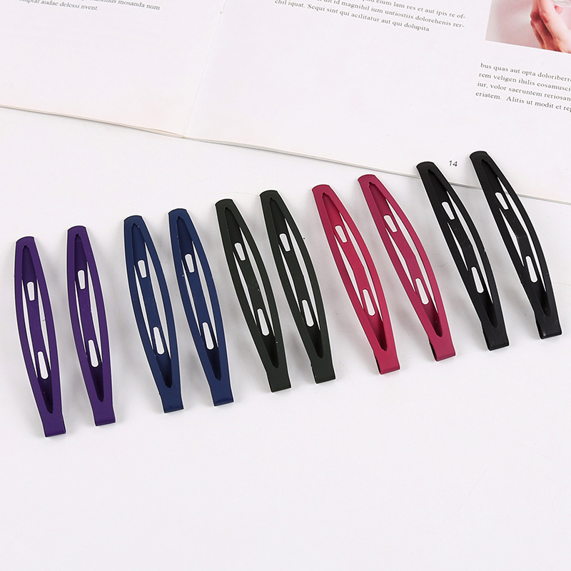 Korean Adult BB Clip Internet Influencer Hair Clip Hairpin Hair Ornaments Bangs Clip Women's Card BB Clip 2 Yuan Store Wholesale