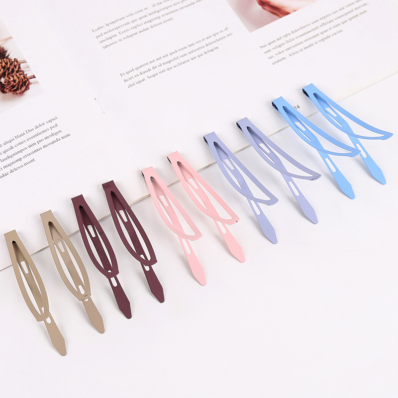 Korean Adult BB Clip Internet Influencer Hair Clip Hairpin Hair Ornaments Bangs Clip Women's Card BB Clip 2 Yuan Store Wholesale