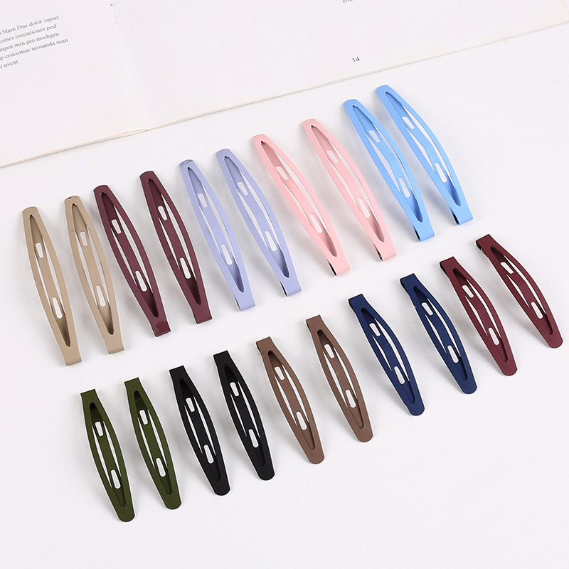 Korean Adult BB Clip Internet Influencer Hair Clip Hairpin Hair Ornaments Bangs Clip Women's Card BB Clip 2 Yuan Store Wholesale