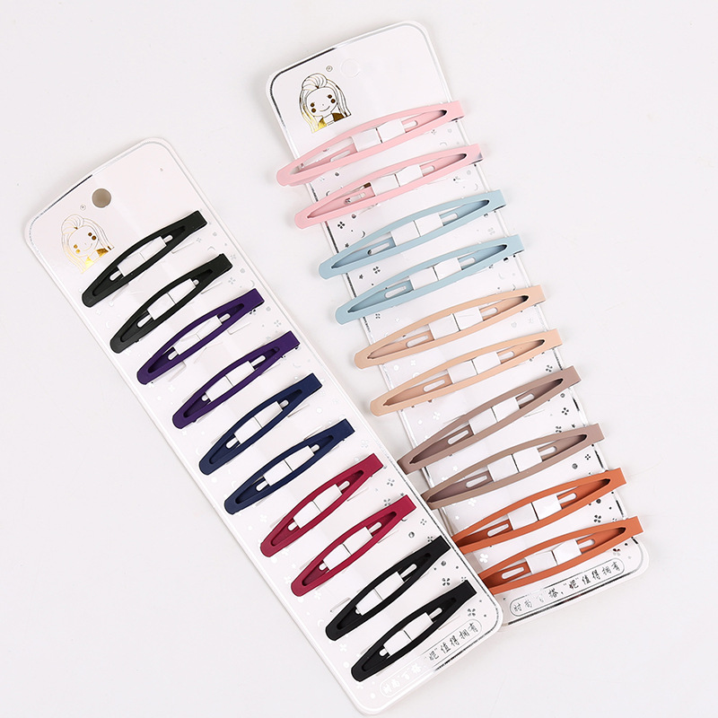 Korean Adult BB Clip Internet Influencer Hair Clip Hairpin Hair Ornaments Bangs Clip Women's Card BB Clip 2 Yuan Store Wholesale